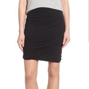 James Perse Ruched / Wrap Skirt Size 1 (small)